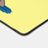 カエルおもしろいとフライ デスクマット (コーナー)