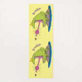 カエルおもしろいとフライ ヨガマット (裏面)