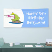 カエルおもしろいとフライ 横断幕 (トレードショー)