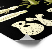 カエルおもしろいに気を取られるカエルの恋人 ポスター (角)