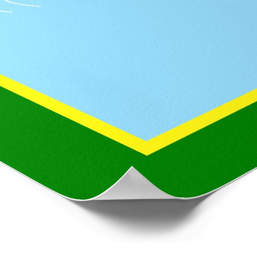 カエルおもしろいの喉を詰まらせる感動的鳥ポスター ポスター (角)