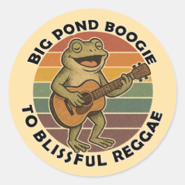 カエルおもしろいの歌 ラウンドシール