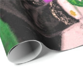 カエルおもしろいプリンスラッピング紙 ラッピングペーパー (ロールコーナー)