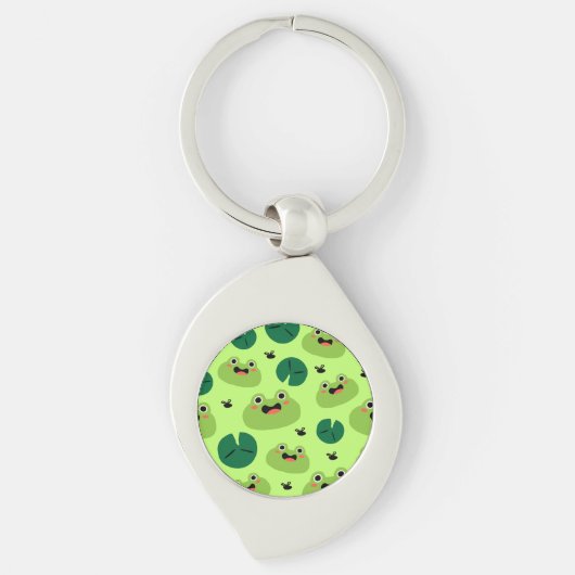 カエルおもしろい キーホルダー (正面)