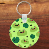 カエルおもしろい キーホルダー (正面)