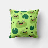 カエルおもしろい クッション (裏面)