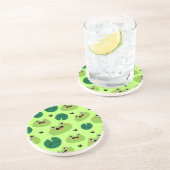 カエルおもしろい コースター (側面)