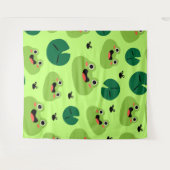 カエルおもしろい タペストリー (正面(横))