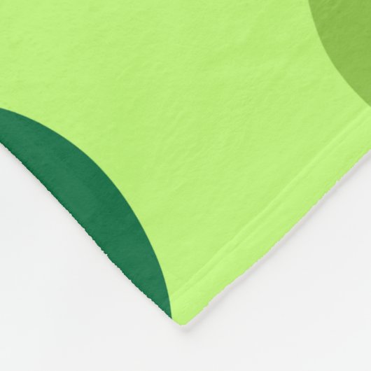 カエルおもしろい フリースブランケット (角)