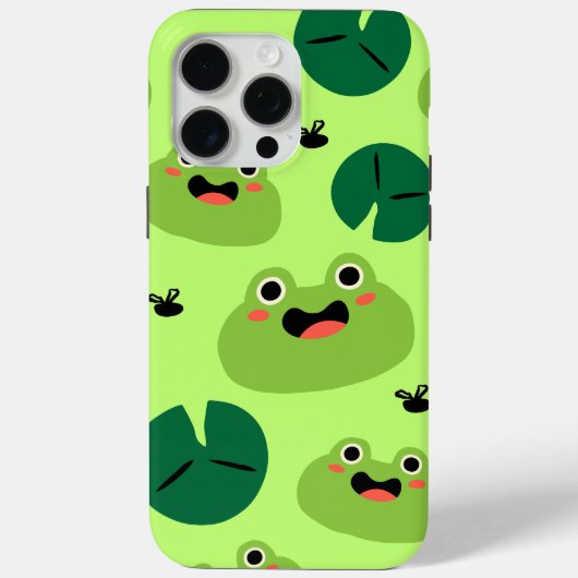 カエルおもしろい Case-Mate iPhoneケース (裏面)
