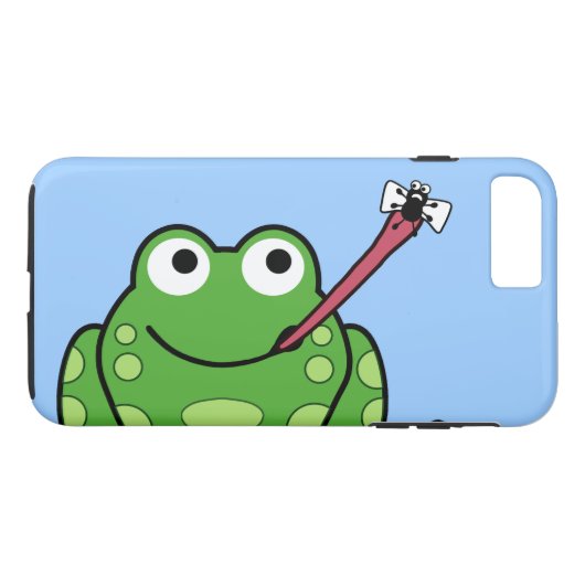 カエルおよびはえ Case-Mate iPhoneケース (裏面(横))