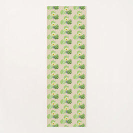 カエルおよびスイレンの浮いている葉 ヨガマット