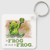 カエルかカエルか…キーホルダー キーホルダー (裏面)