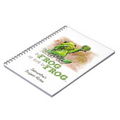 カエルかカエルか… ノートブック (左側)