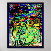 カエルが走る ポスター (正面)