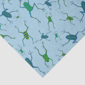 カエルが飛び跳ねて喜ぶ 薄葉紙 (詳細)