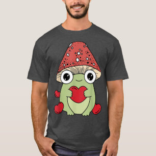 カエルきのこのゴブリンのコテージコーエステティックティー Tシャツ