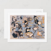 カエルたちの歌舞伎ステージ遊のヒーロー ポストカード (正面/裏面)