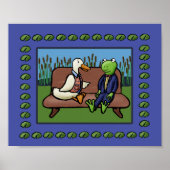 カエルとアヒル ポスター (正面)