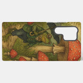 カエルとキノコ SAMSUNG GALAXYケース (裏面横)