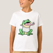 カエルとクワガタ Tシャツ (正面)