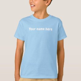 カエルとスイレン カジュアルTシャツ 子供用 (ライトブルー) Tシャツ