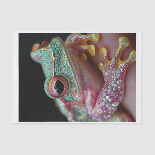 カエルとダイヤモンド10 薄葉紙 (正面)