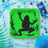 カエルとトカゲ ペーパープレート (パーティー)