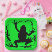 カエルとトカゲ ペーパープレート (パーティー)