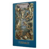 カエルとトートエルンストヘッケルヴィンテージ クリップボード (左)