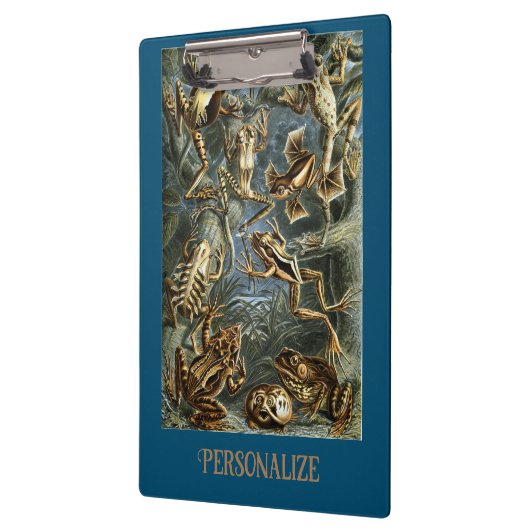 カエルとトートエルンストヘッケルヴィンテージ クリップボード (左)