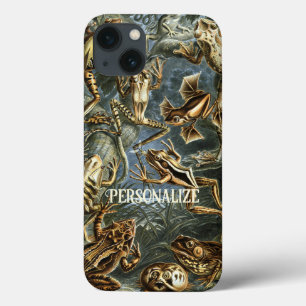 カエルとトートエルンストヘッケルヴィンテージ iPhone 13ケース