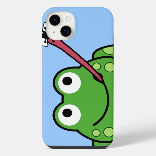 カエルとハエ iPhoneケース (裏面)