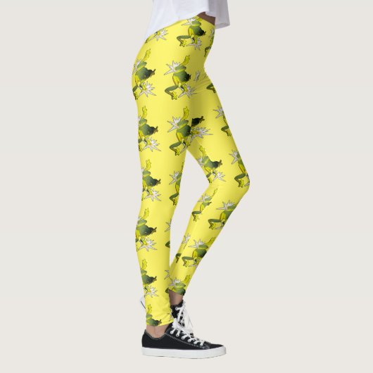 カエルとハスの花,レギンス レギンス (右)