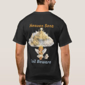 カエルとハロ 天界からの使者 邪悪に立ち向かえ Tシャツ (裏面)