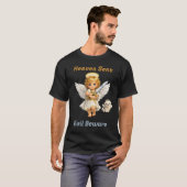 カエルとハロ 天界からの使者 邪悪に立ち向かえ Tシャツ (正面フル)