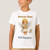カエルとハロ 天界からの使者 邪悪に立ち向かえ Tシャツ (正面)
