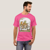 カエルとヒキガエル Tシャツ (正面フル)