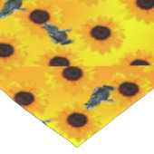 「カエルとヒマワリよくはしゃぐの自然」 テーブルクロス (アングル)