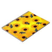 カエルとヒマワリ、ノート ノートブック (左側)