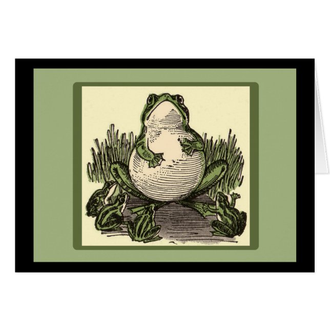 カエルとベビーカエル (正面横)