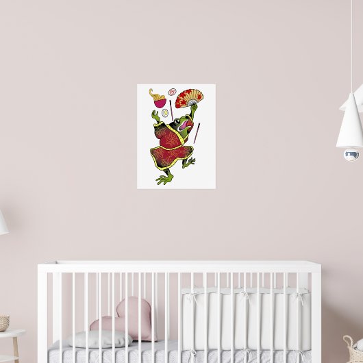 カエルとラーメン ポスター (子ども部屋2)