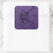 カエルとルートパープル スクエアシール (バッグ)