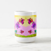 カエルと蝶のマグ コーヒーマグカップ (中央)