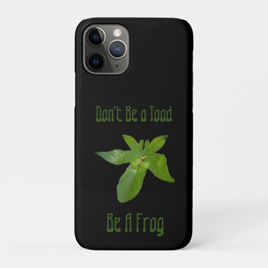 カエルになんて言うんだよ、ケースメイトiPhone 11ケース Case-Mate iPhoneケース (裏)