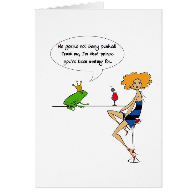 カエルに接吻して下さい (正面)