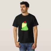 カエルのお尻 メンズ Tシャツ (正面フル)