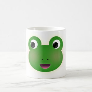 カエルのかわいい コーヒーマグカップ
