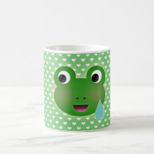 カエルのかわいい コーヒーマグカップ