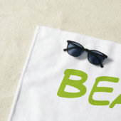 カエルのめい想 ビーチタオル (インサイチュ)